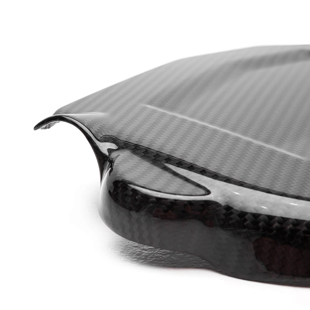 COBB Redline Carbon Fiber Engine Cover, 2015-2021 WRX - Angle 4