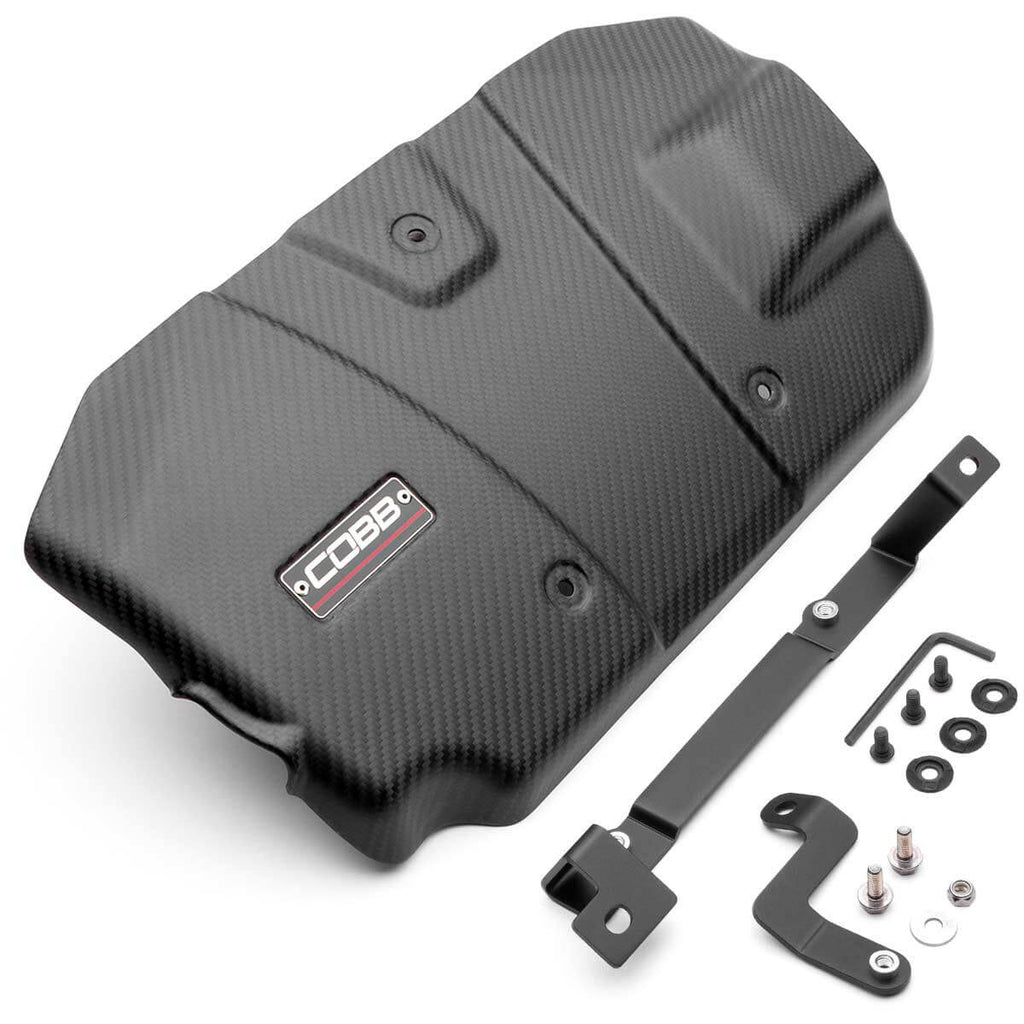 COBB Redline Carbon Fiber Engine Cover (Matte), 2022-2026 WRX