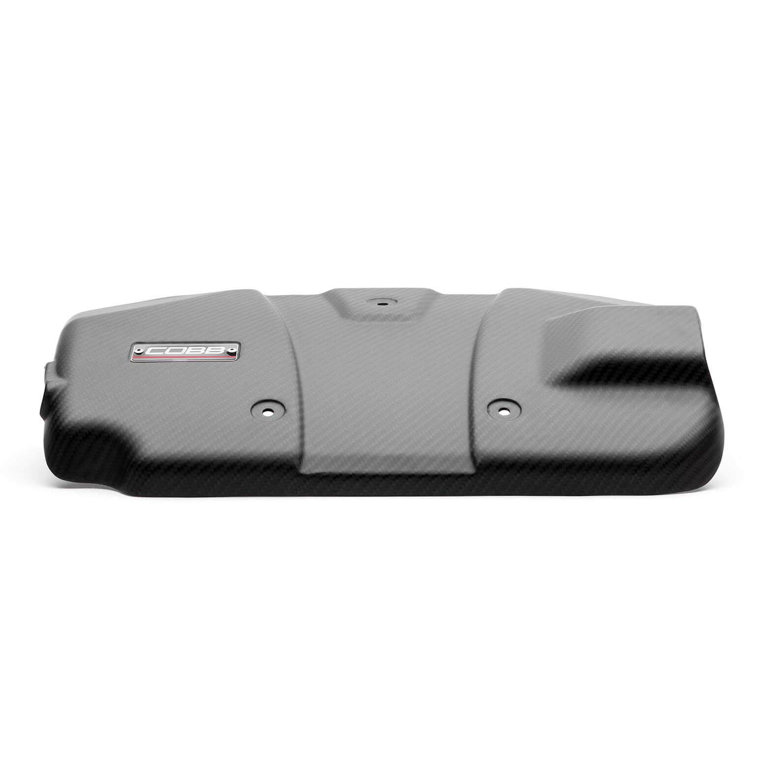 COBB Redline Carbon Fiber Engine Cover (Matte), 2022-2026 WRX - Angle 2