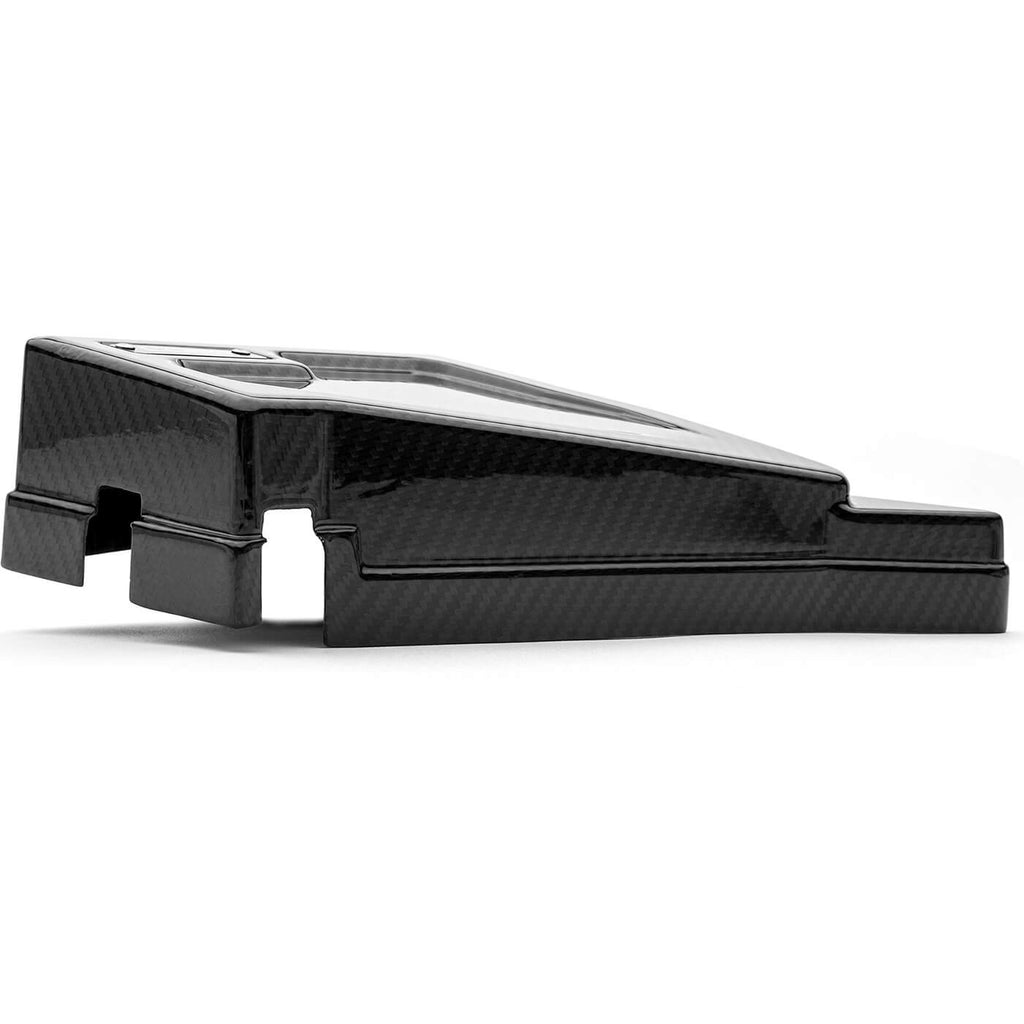 COBB Redline Carbon Fiber Fuse Cover, 2008-2014 WRX & 2008-2021 STi - Angle 2