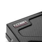 COBB Redline Carbon Fiber Fuse Cover, 2008-2014 WRX & 2008-2021 STi - Angle 3