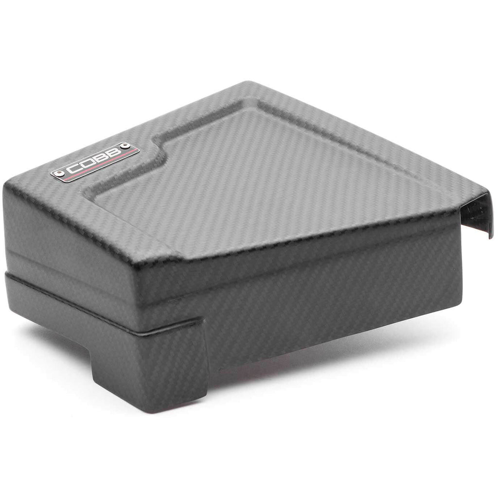 COBB Redline Carbon Fiber Fuse Cover (Driver Side, Matte), 2022-2026 WRX