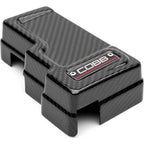 COBB Redline Carbon Fiber Fuse Cover (Passenger Side, Gloss), 2022-2026 WRX - Angle 2