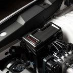 COBB Redline Carbon Fiber Fuse Cover (Passenger Side, Gloss), 2022-2026 WRX - Angle 4