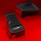 COBB Redline Carbon Fiber Fuse Covers Kit (Driver & Passenger, Gloss), 2022-2026 WRX