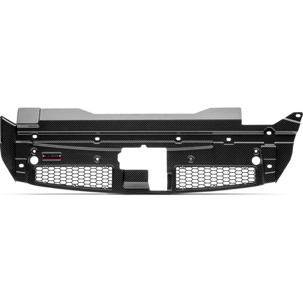 COBB Redline Carbon Fiber Radiator Shroud, 2017-2020 Raptor - Angle 2