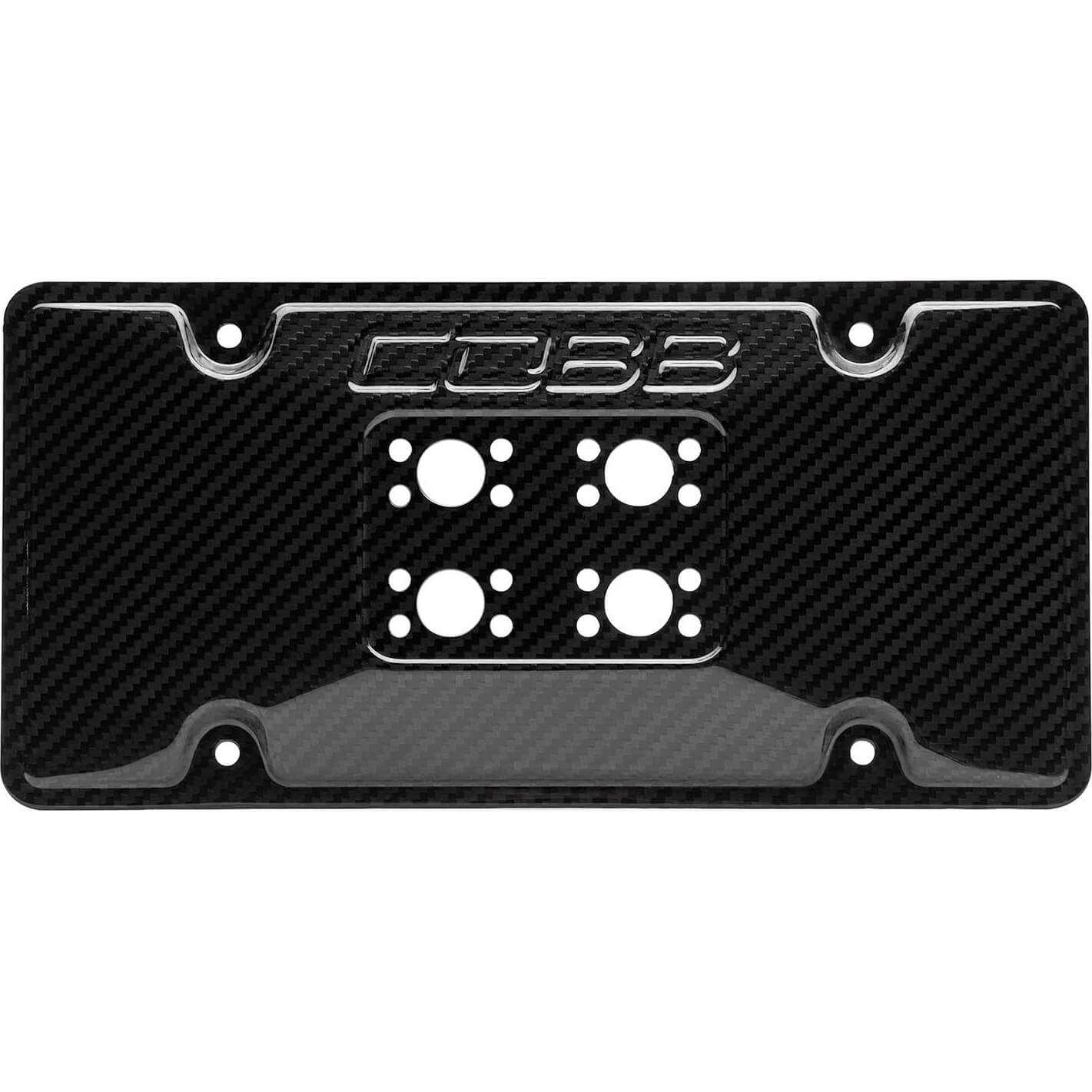 COBB Redline License Plate Relocation Mount, 2008-2014 WRX & STi - Angle 2