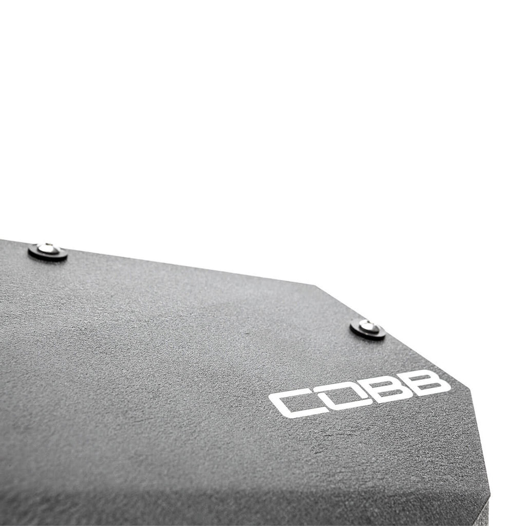 COBB SF Intake System (Wrinkle Black), 2015-2019 Golf R - Angle 2