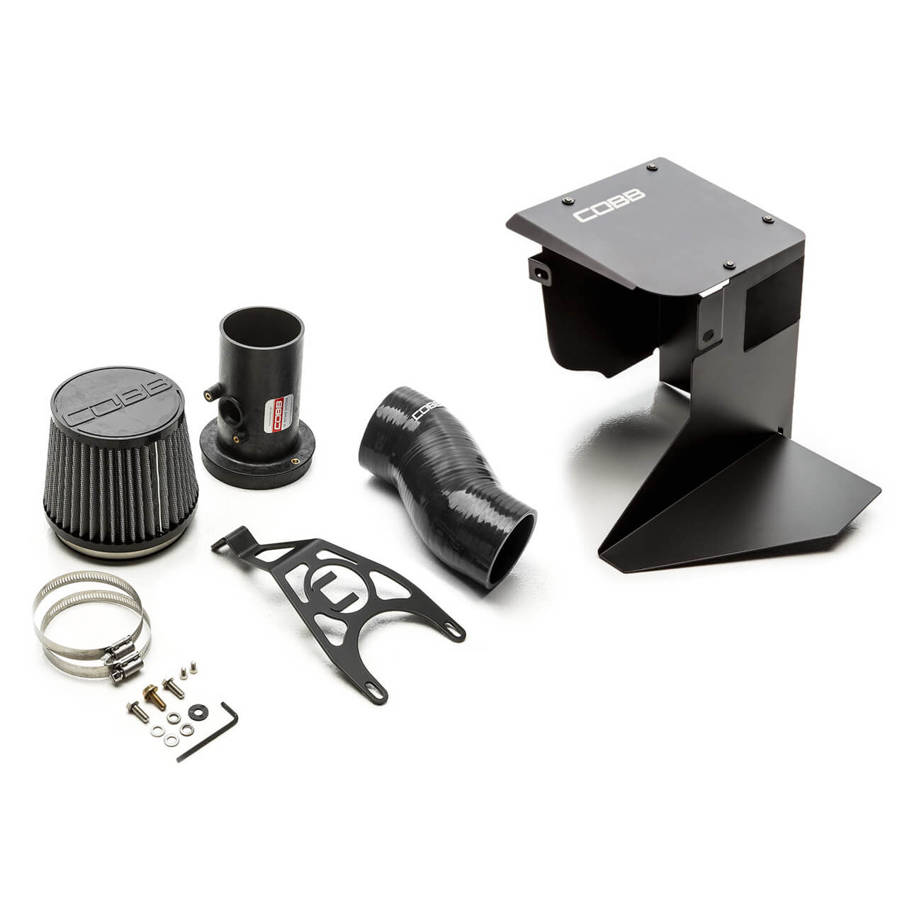 COBB SF Intake w/ Airbox Combo (Stealth Black), 2015-2018 STi