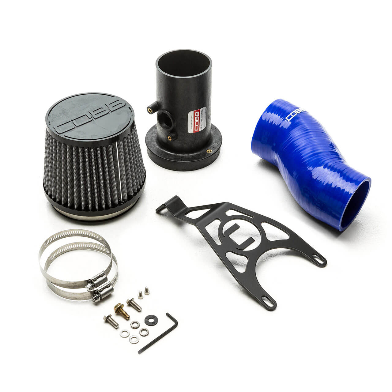 COBB SF Short Ram Intake System (COBB Blue), 2008-2014 WRX & 2008-2021 STi
