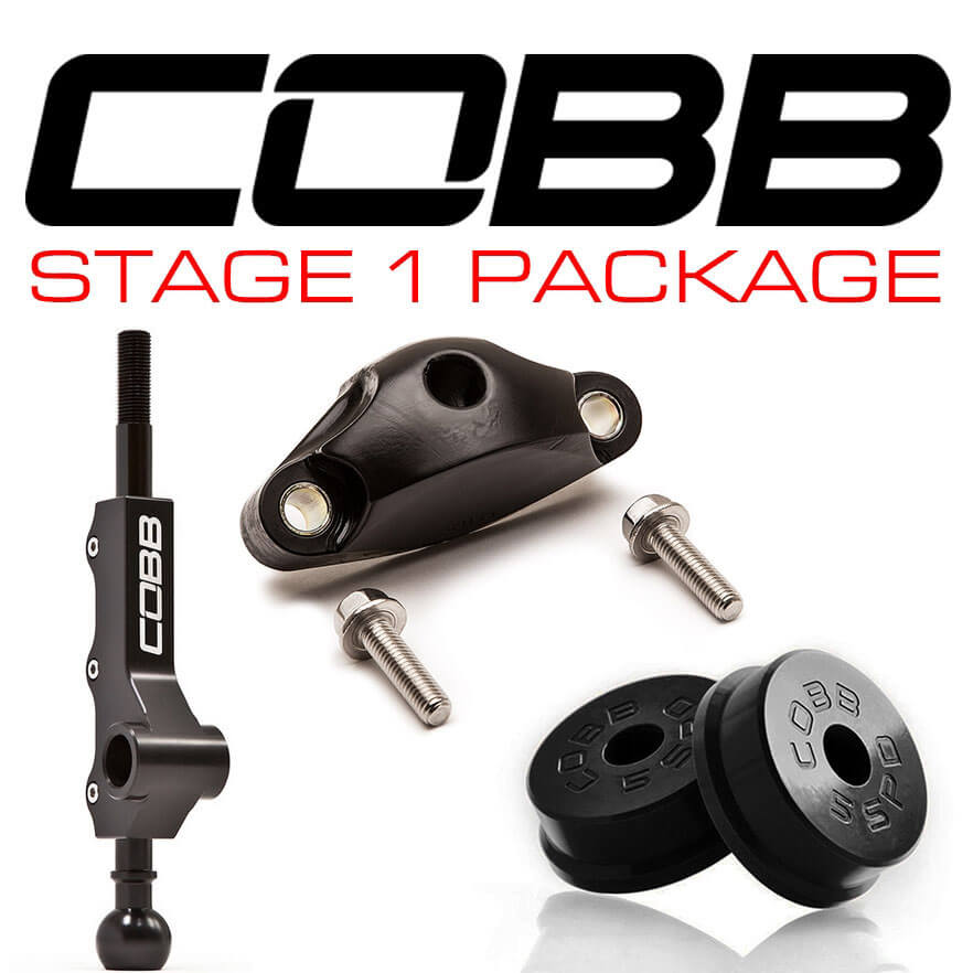 COBB Shifter w/ Front & Rear Bushings Combo, 2002-2007 WRX