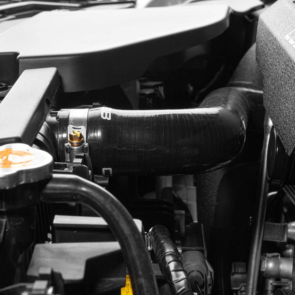 COBB Silicone Radiator Hoses Kit (Black), 2022-2026 WRX - Angle 4