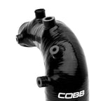 COBB Silicone Turbo Inlet Hose v2 (Stealth Black), 2004-2021 STi - Angle 3