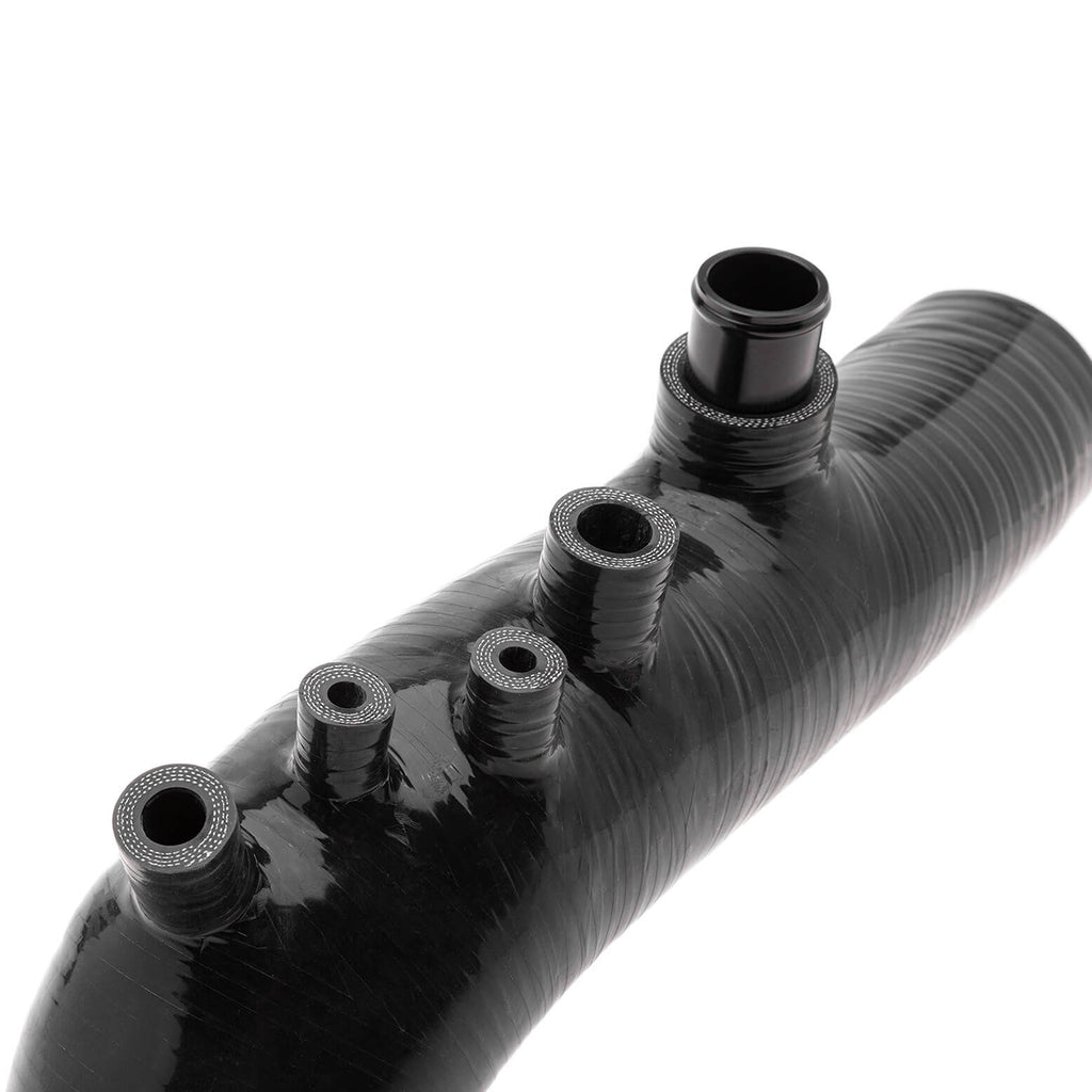 COBB Silicone Turbo Inlet Hose v2 (Stealth Black), 2008-2014 WRX - Angle 4