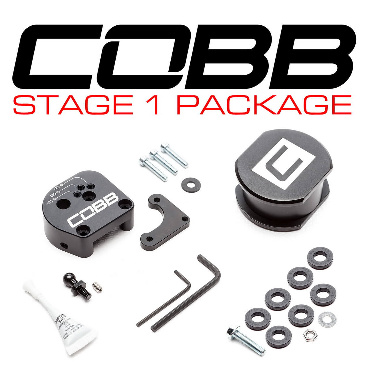 COBB Stage 1 Drivetrain Package (Exterior), 2013-2018 Focus ST & 2016-2018 Focus RS