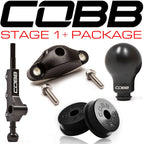 COBB Stage 1+ Drivetrain Package (Tall Shifter, White w/ Red Knob), 2002-2007 WRX