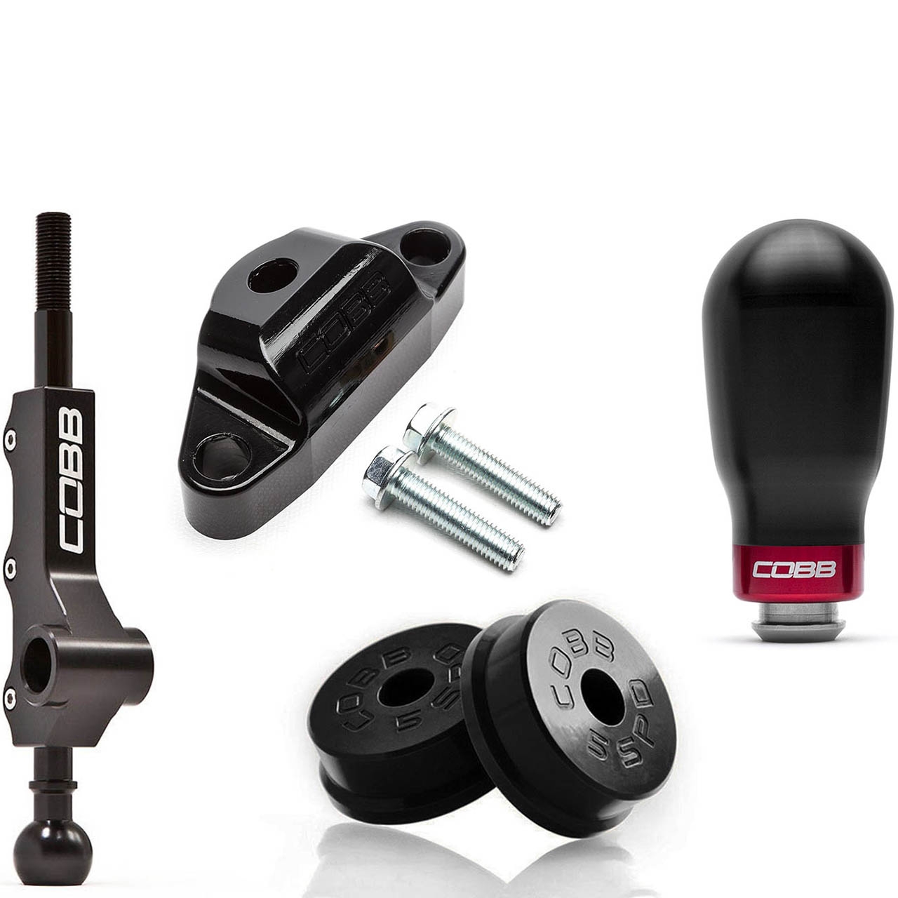 COBB Stage 1+ Drivetrain Package (Tall Weighted Knob), 2008-2014 WRX