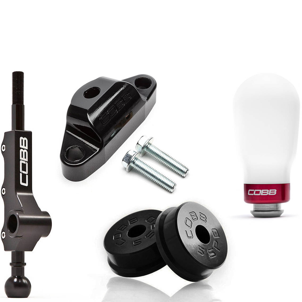 COBB Stage 1+ Drivetrain Package (Tall Weighted Knob), 2008-2014 WRX