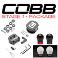 COBB Stage 1+ Drivetrain Package (w/ Black/Red Shift Knob), 2013-2018 Focus ST & 2016-2018 Focus RS