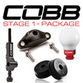 COBB Stage 1+ Drivetrain Package (White w/ Red Knob), 2002-2007 WRX