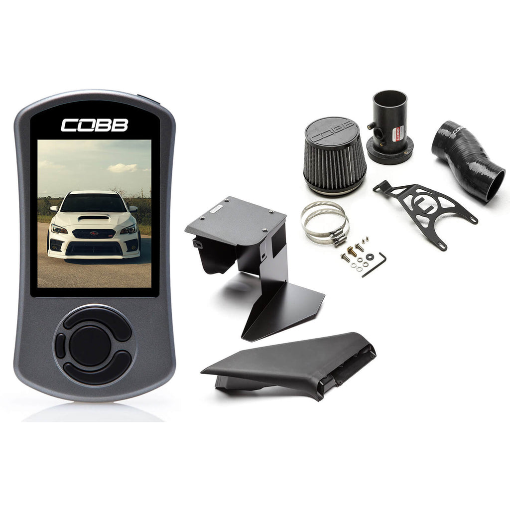 COBB Stage 1+ Power Package (Stealth Black), 2018 STi Type RA & 2019-2020 STi