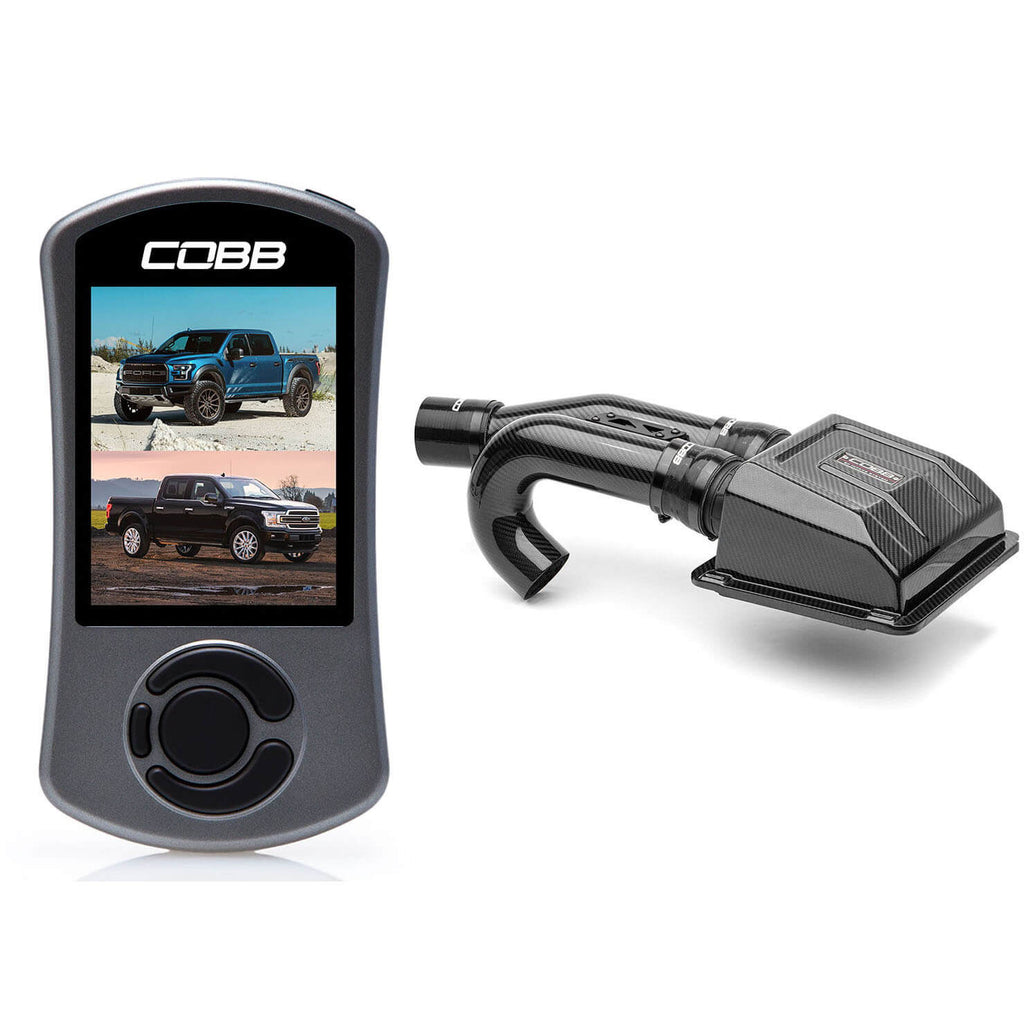 COBB Stage 1+ Redline Carbon Fiber Power Package, 2017-2020 F-150 Raptor