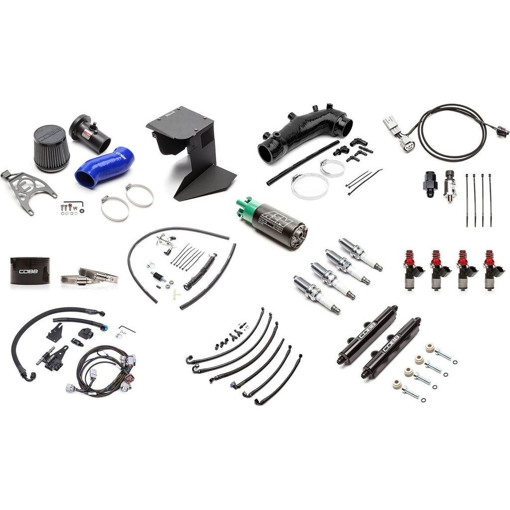 COBB Stage 1 to NexGen Stage 2+ Flex Fuel Package Upgrade (Blue), 2015-2018 STi