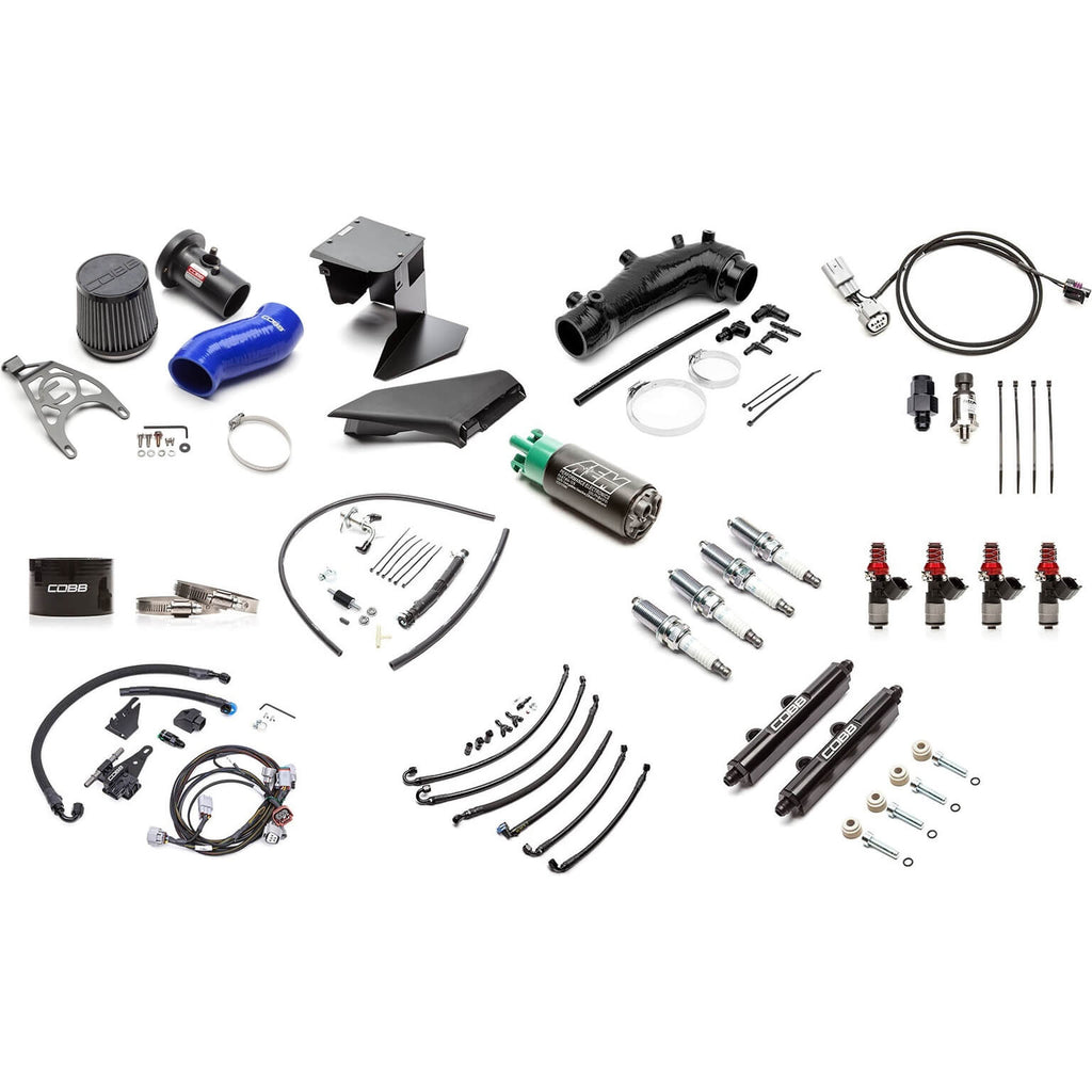 COBB Stage 1 to NexGen Stage 2+ Flex Fuel Package Upgrade (Blue), 2018 STi Type RA & 2019-2020 STi