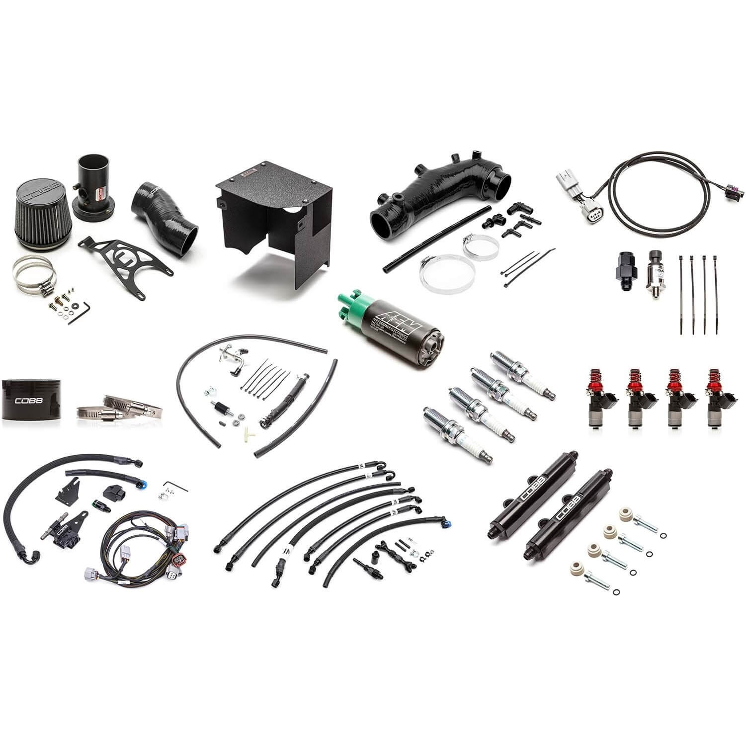 COBB Stage 1 To NexGen Stage 2+ Flex Fuel Power Package (Blue), 2008-2014 STi