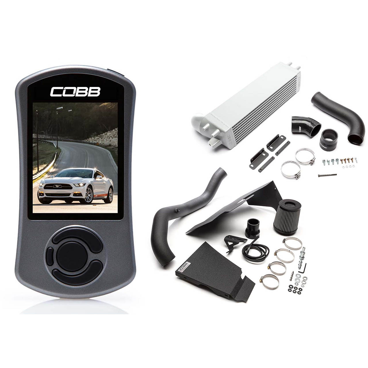 COBB Stage 2 Power Package, 2018-2023 Mustang EcoBoost