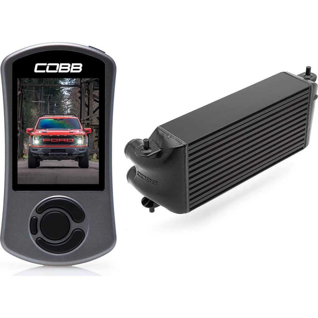 COBB Stage 2 Power Package (Black Intercooler), 2021-2023 F-150 Raptor