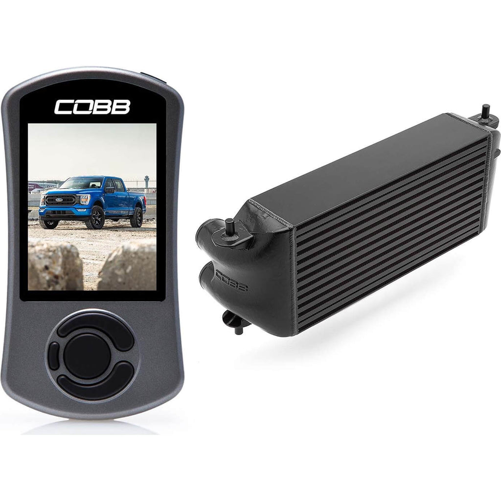 COBB Stage 2 Power Package (Factory Location Black Intercooler), 2021-2022 F-150 3.5L & Tremor
