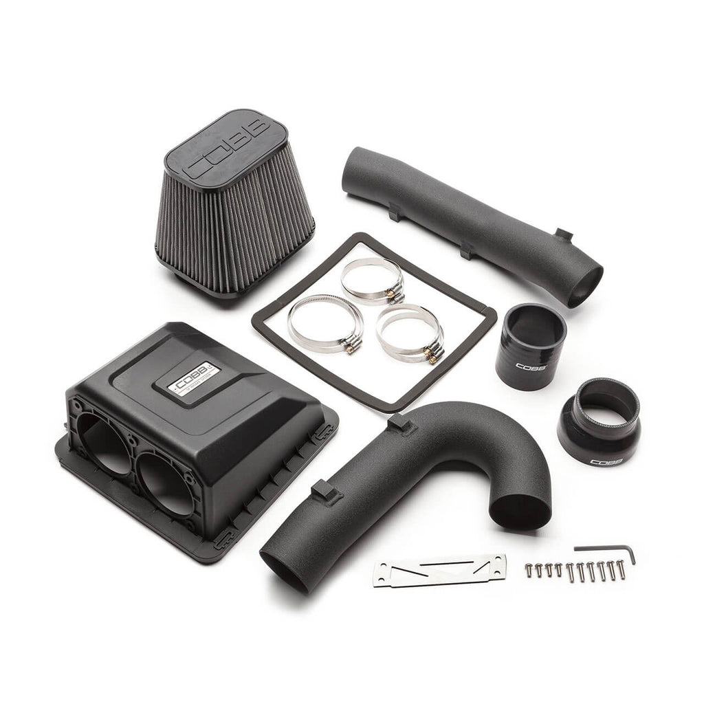 COBB Stage 2 Power Package w/ Silver Intercooler, 2017-2020 F-150 Raptor - Angle 3