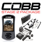 COBB Stage 2 Power Package w/ TCM Flashing (Black), 2017-2020 F-150 Raptor