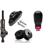 COBB Stealth Black w/ Black & Red Collars, 2002-2007 WRX