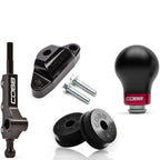 COBB Stealth Black w/ Black & Red Collars, 2002-2007 WRX