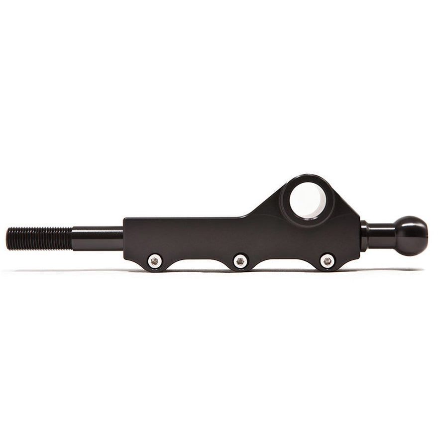 COBB Stealth Black w/ Black & Red Collars, 2002-2007 WRX - Angle 2