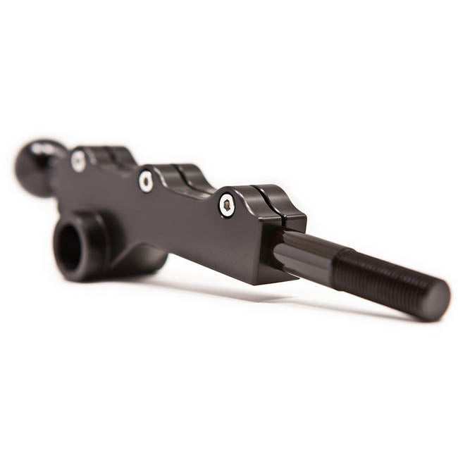 COBB Tall Double Adj. Short Throw Shifter (Wide Base), 2002-2007 WRX - Angle 3