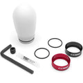 COBB Tall Weighted Shift Knob (White), 2013-2025 BRZ/FR-S/86/GR86