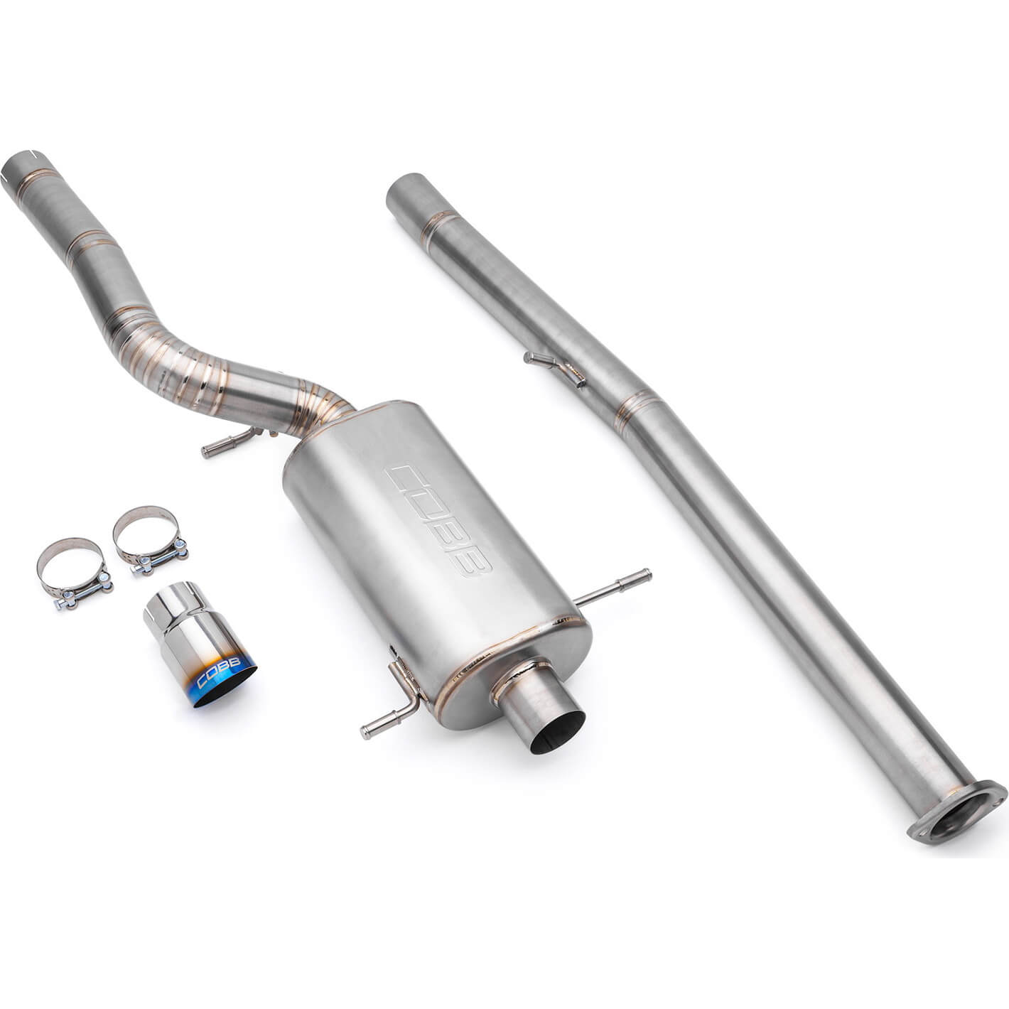COBB Titanium 3in Cat-Back Exhaust System, 2002-2007 WRX & 2004-2007 STi