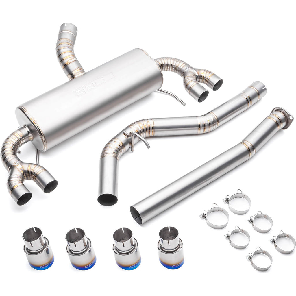 COBB Titanium 3in Cat-Back Exhaust System, 2008-2014 STi & 2011-2014 WRX (Hatch)