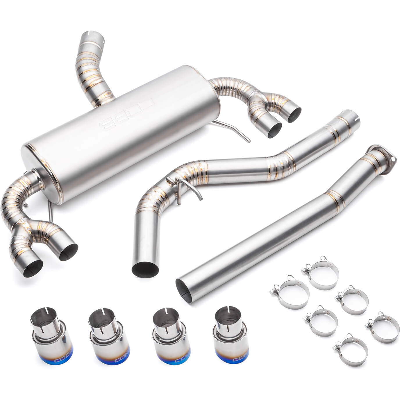 COBB Titanium 3in Cat-Back Exhaust System, 2008-2014 STi & 2011-2014 WRX (Hatch)