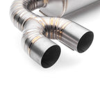 COBB Titanium 3in Cat-Back Exhaust System, 2008-2014 STi & 2011-2014 WRX (Hatch) - Angle 4