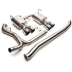 COBB Titanium 3in Cat-Back Exhaust System (Quad Tip), 2015-2021 WRX & STi