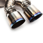 COBB Titanium 3in Cat-Back Exhaust System (Quad Tip), 2015-2021 WRX & STi - Angle 2