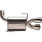 COBB Titanium 3in Cat-Back Exhaust System (Quad Tip), 2015-2021 WRX & STi - Angle 4