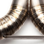 COBB Titanium 3in Cat-Back Exhaust System (Quad Tip), 2015-2021 WRX & STi - Angle 5