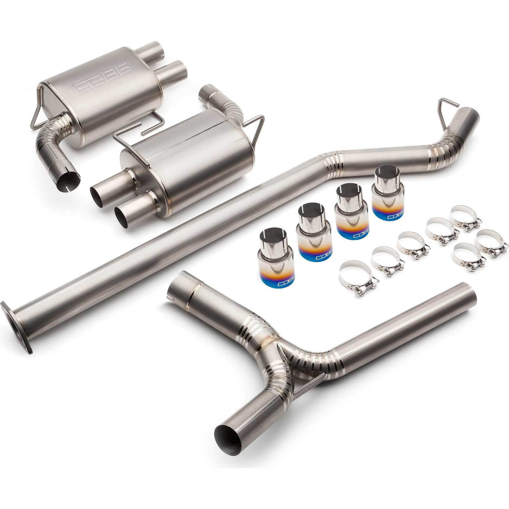 COBB Titanium Cat-Back Exhaust System, 2022-2026 WRX