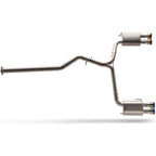 COBB Titanium Cat-Back Exhaust System, 2022-2026 WRX - Angle 2