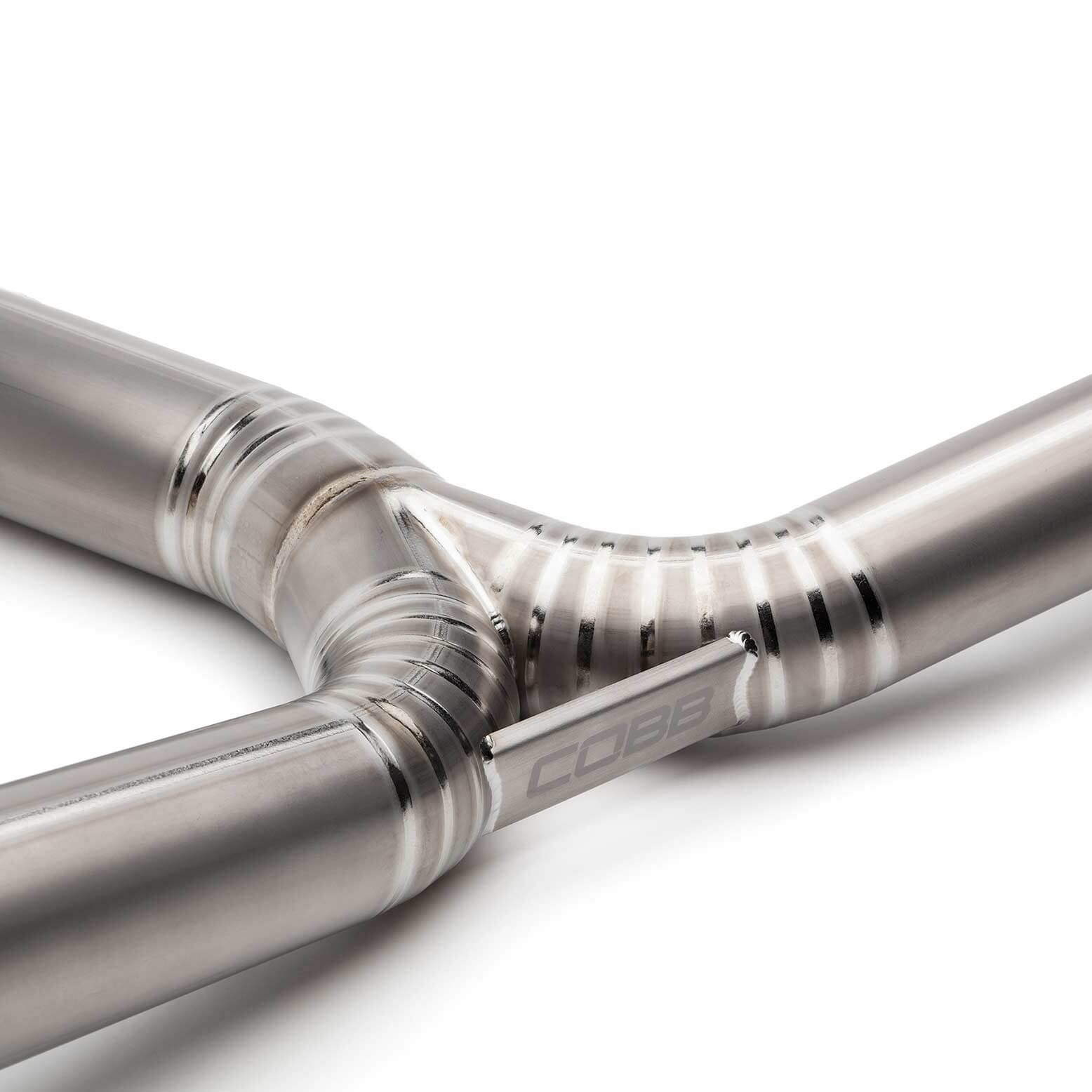 COBB Titanium Cat-Back Exhaust System, 2022-2026 WRX - Angle 4